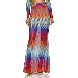 BRONX AND BONCO Multicolor Women's Maxi Skirt